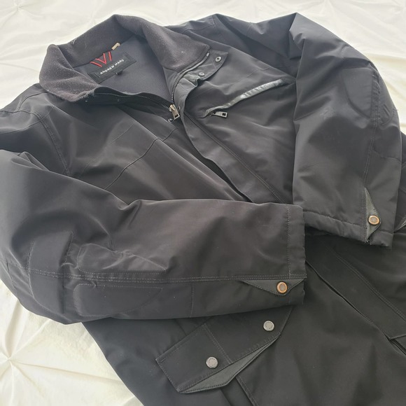 Andrew Marc Jacket Coat Black XL PCM Schoeller Temperature Comfort Parka - Picture 11 of 15